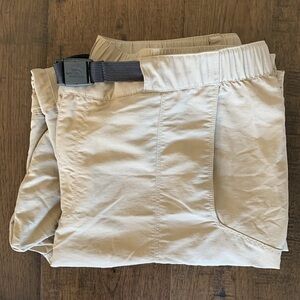 North Face‎ Men’s XL Tan Khaki Convertible Zipper Shorts Pants Hiking